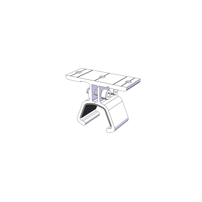 Standing seam clamps andclamps for metal roof systems
