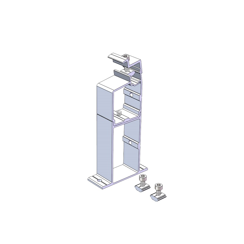 Ballasted Flat Roof Solar Panel Mounting System