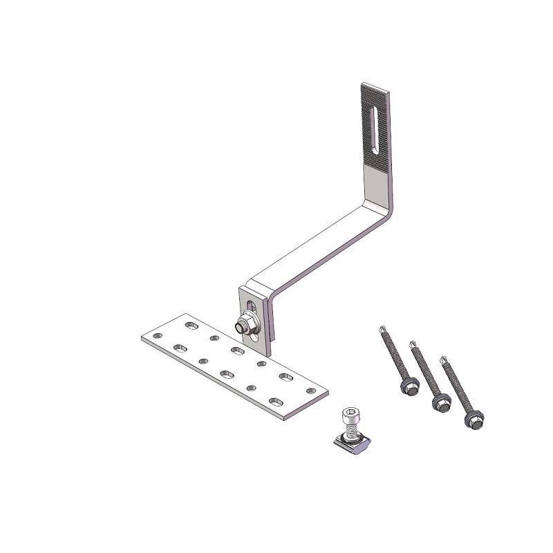 Adjustable Solar Panel Roof Hook