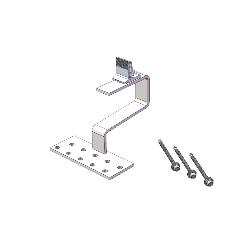 Solar Rail Clamp Tile Roof Hook