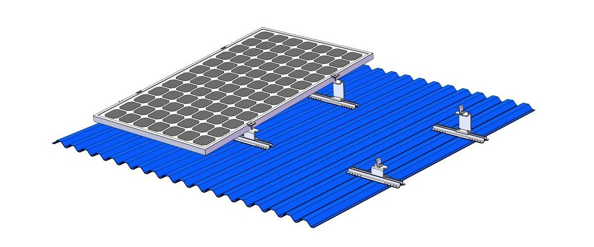 Tilt solar mounting system