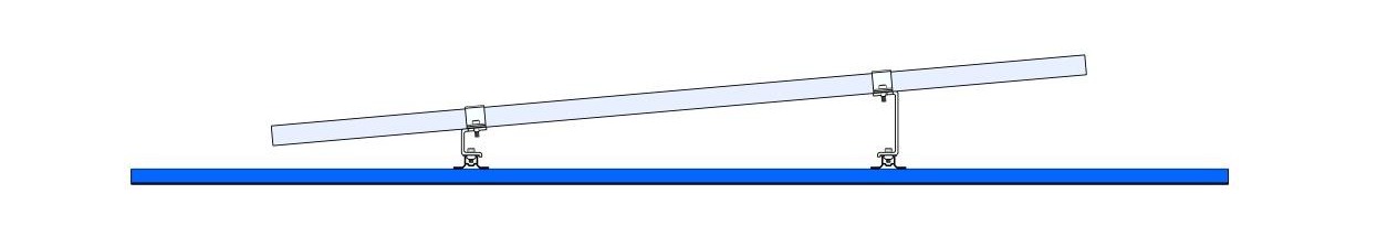 Tilt solar mounting system