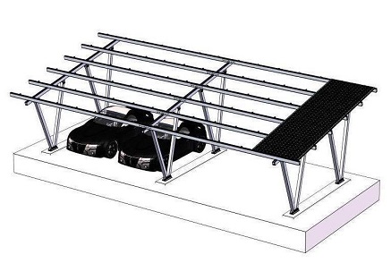 Powerack waterproof carport system