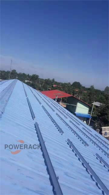 12.5KW  L feet for trapezoidal sheet metal in Vietnam
