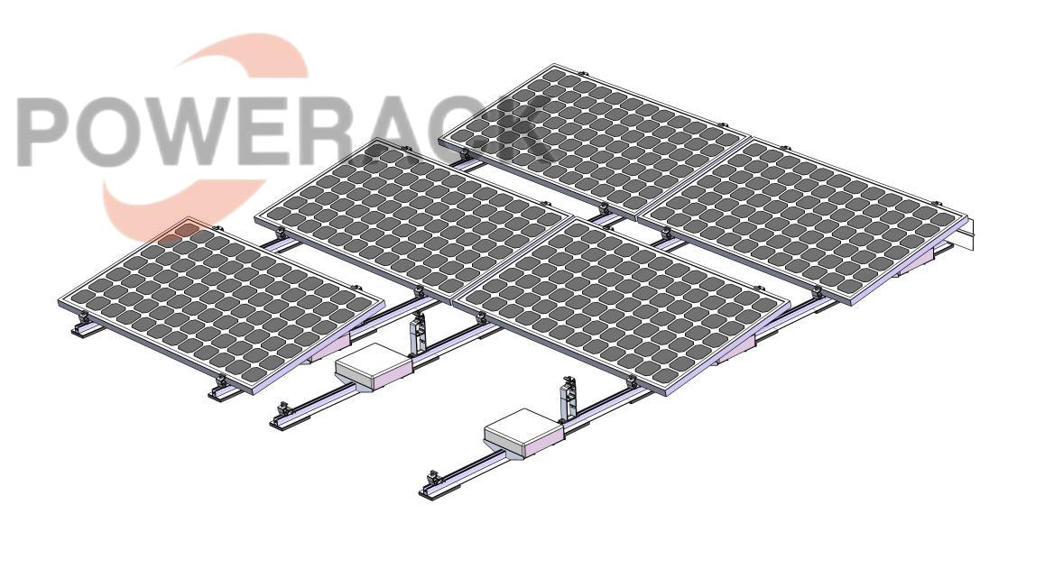 Great option for flat roof--Ballasted system