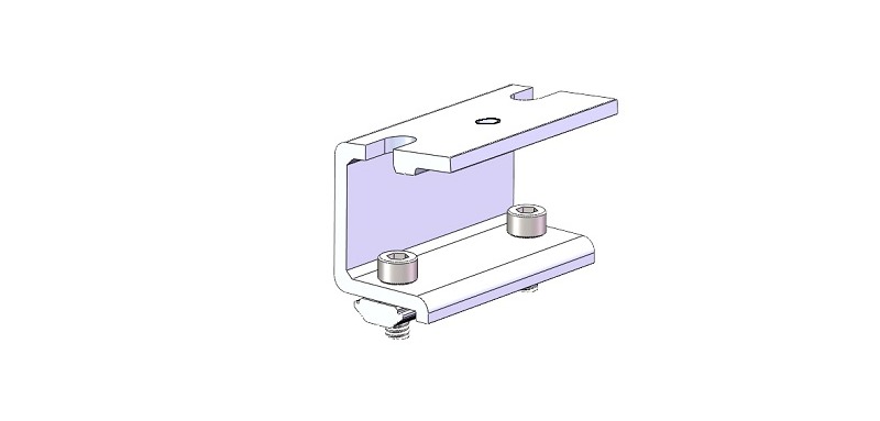 solar support front leg 