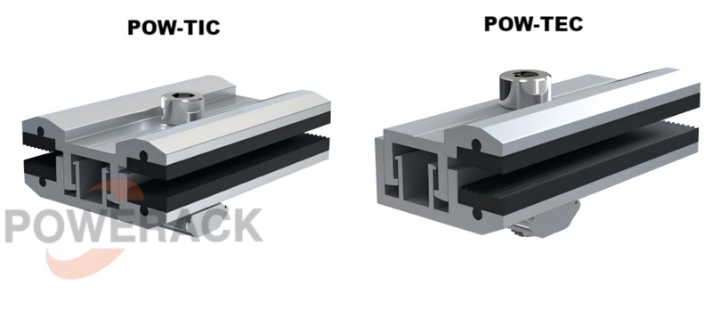 Solar Thin film module clamps