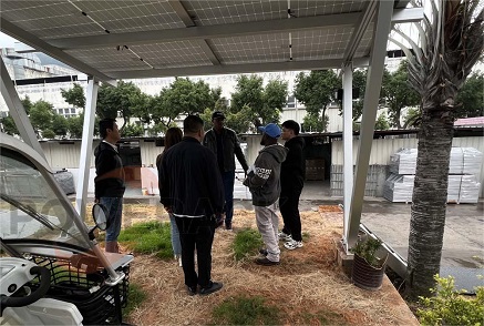 Zimbabwe customers visit the factory