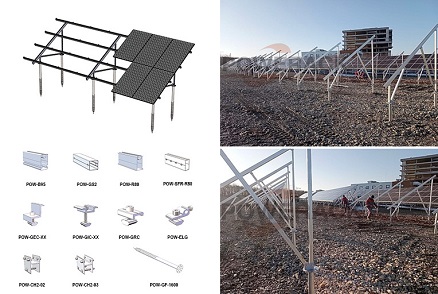 POWERACK Standard Ground Mounting System