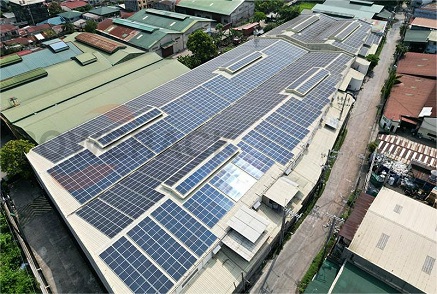 Powerack tin roof mounting system in Philippines