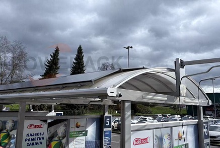 Roof mounting install for solar hanging bolts POW-TRB-D05