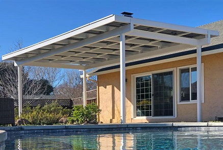 Pergola photovoltaic bracket: a "three-in-one" solution for power generation, sunshade and rest