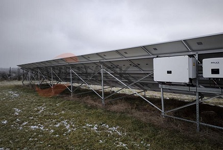 360kw Powerack Ground Mounting System In Romania