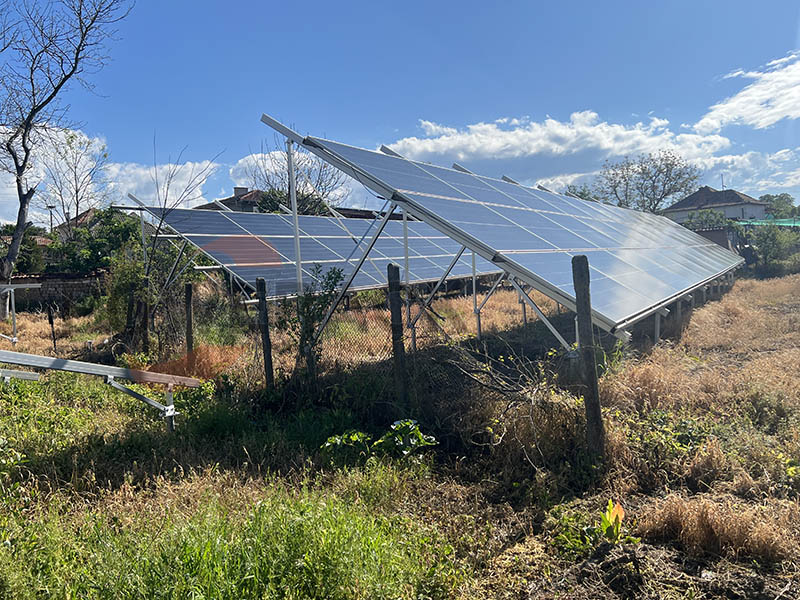 solar ground mounting structure