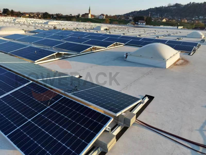 Ballasted Flat Roof Solar Mounting Systems 