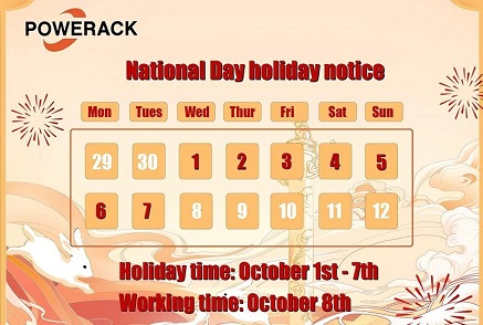 National Day Holiday Notice
