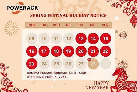 Spring Festival Holiday Notice