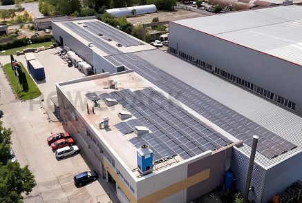 375KW Powerack Solar Ballasted System in Hungary
