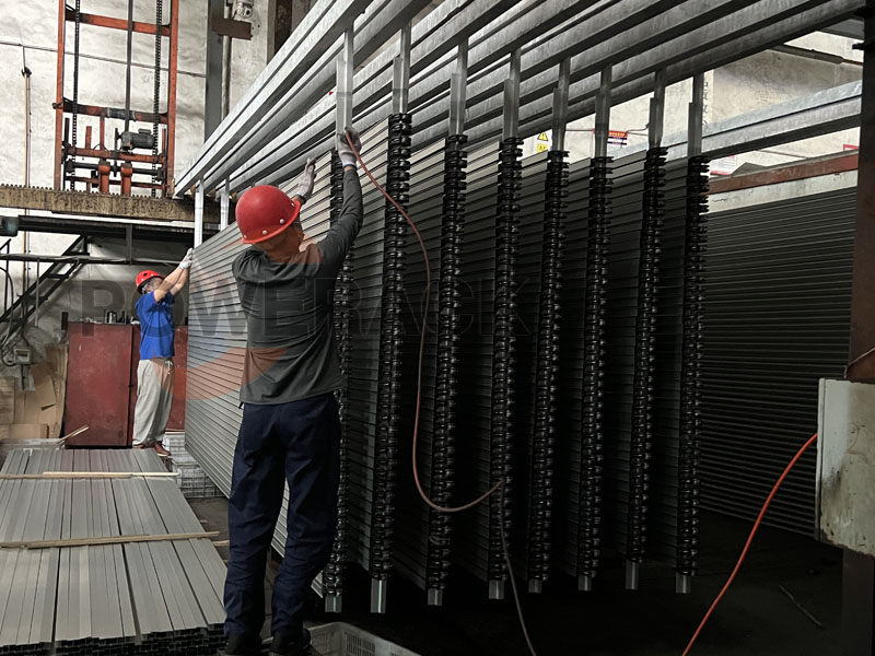 Photovoltaic bracket anodization